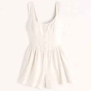Abercrombie Flirty Corset Romper